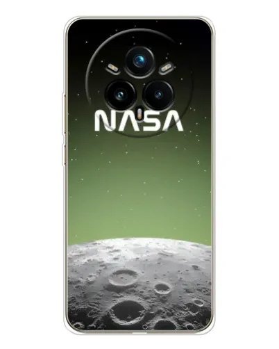 Чехол для Realme 14 Pro 5G с картинкой «NASA — лунный градиент» Чехол для Realme 14 Pro 5G с картинкой «NASA — лунный градиент»