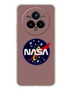 Чехол для Realme 14 Pro 5G с картинкой «NASA — ретро космос»