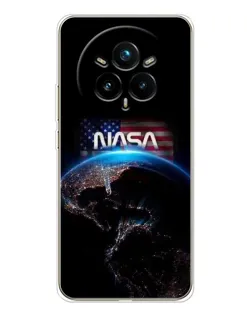 Чехол для Realme 14 Pro 5G с картинкой «Земля из космоса NASA»