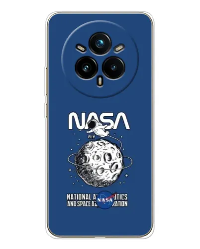 Чехол для Realme 14 Pro 5G с картинкой «NASA — лунная миссия» Чехол для Realme 14 Pro 5G с картинкой «NASA — лунная миссия»