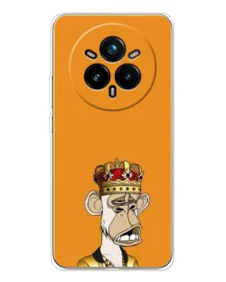 Чехол для Realme 14 Pro 5G с картинкой «Золотая обезьяна Bored Ape» Чехол для Realme 14 Pro 5G с картинкой «Золотая обезьяна Bored Ape»