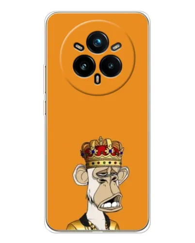 Чехол для Realme 14 Pro 5G с картинкой «Золотая обезьяна Bored Ape»