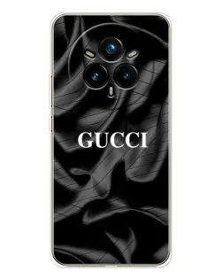 Чехол для Realme 14 Pro 5G с картинкой «Gucci — шелковые волны»