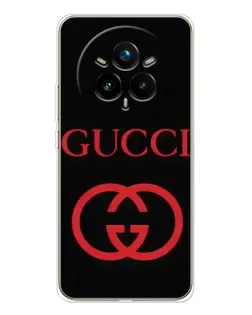 Чехол для Realme 14 Pro 5G с картинкой «Gucci — красный логотип» Чехол для Realme 14 Pro 5G с картинкой «Gucci — красный логотип»