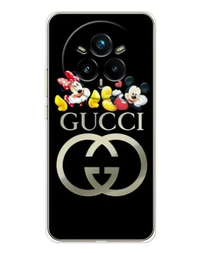 Чехол для Realme 14 Pro 5G с картинкой «Gucci — герои Disney»