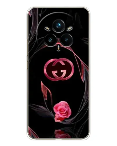 Чехол для Realme 14 Pro 5G с картинкой «Gucci — неоновая роза»