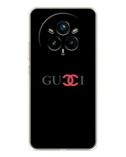 Чехол для Realme 14 Pro 5G с картинкой «Gucci — красный градиент»