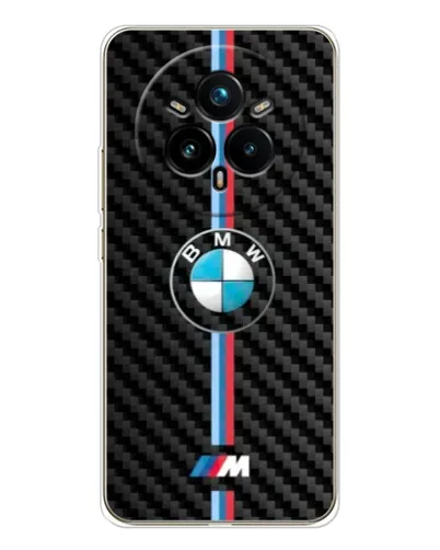 Чехол для Realme 14 Pro 5G с картинкой «Эмблема BMW и карбон» Чехол для Realme 14 Pro 5G с картинкой «Эмблема BMW и карбон»