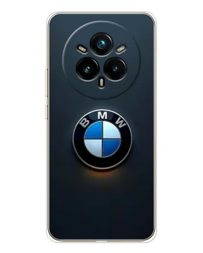 Чехол для Realme 14 Pro 5G с картинкой «Логотип BMW — минимализм» Чехол для Realme 14 Pro 5G с картинкой «Логотип BMW — минимализм»