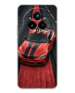 Чехол для Realme 14 Pro 5G с картинкой «BMW на красной дорожке»