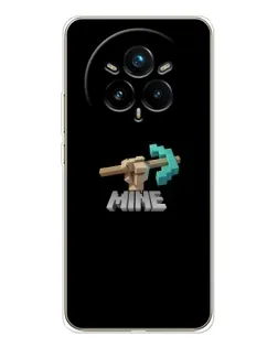 Чехол для Realme 14 Pro 5G с картинкой «Алмазная кирка»