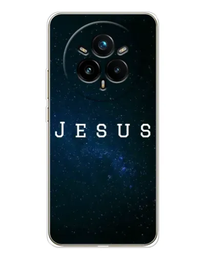Чехол для Realme 14 Pro 5G с картинкой «Звездное небо Jesus» Чехол для Realme 14 Pro 5G с картинкой «Звездное небо Jesus»