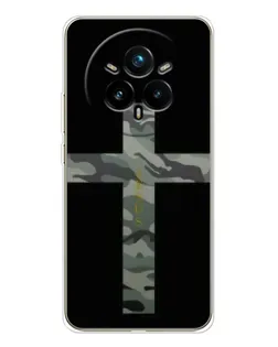 Чехол для Realme 14 Pro 5G с картинкой «Милитари Крест»