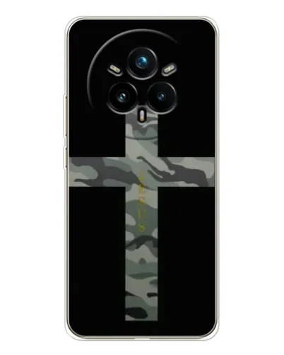 Чехол для Realme 14 Pro 5G с картинкой «Милитари Крест» Чехол для Realme 14 Pro 5G с картинкой «Милитари Крест»