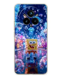 Чехол для Realme 14 Pro 5G с картинкой «Неоновый океан»