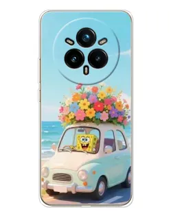 Чехол для Realme 14 Pro 5G с картинкой «Автомобильное путешествие»