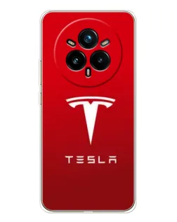 Чехол для Realme 14 Pro 5G с картинкой «Tesla Red Classic»