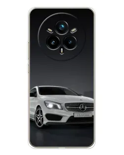 Чехол для Realme 14 Pro 5G с картинкой «Mercedes AMG GT Silver»