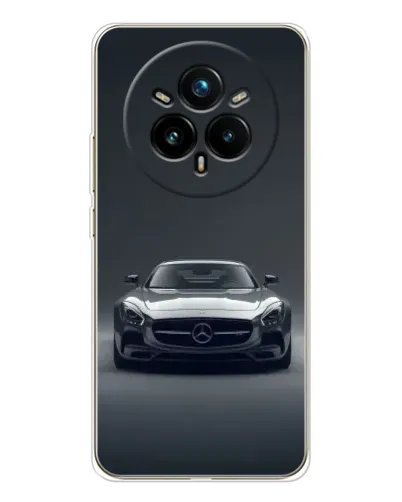 Чехол для Realme 14 Pro 5G с картинкой «Mercedes на черном»