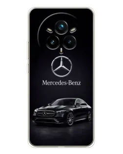 Чехол для Realme 14 Pro 5G с картинкой «Mercedes — решетка радиатора»