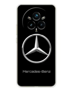 Чехол для Realme 14 Pro 5G с картинкой «Mercedes Silver Logo»