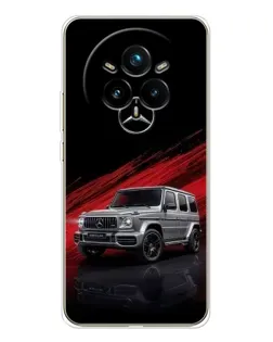 Чехол для Realme 14 Pro 5G с картинкой «Mercedes G-Class красный»