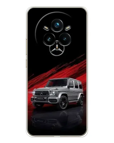 Чехол для Realme 14 Pro 5G с картинкой «Mercedes G-Class красный»
