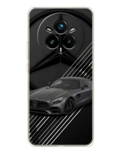 Чехол для Realme 14 Pro 5G с картинкой «Mercedes AMG — графика»