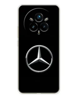Чехол для Realme 14 Pro 5G с картинкой «Mercedes классический лого»
