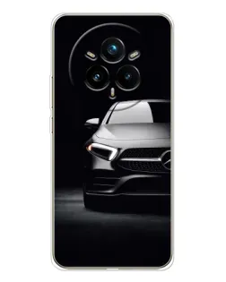 Чехол для Realme 14 Pro 5G с картинкой «Свет фар Mercedes»