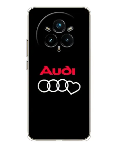 Чехол для Realme 14 Pro 5G с картинкой «Логотип Audi Heart» Чехол для Realme 14 Pro 5G с картинкой «Логотип Audi Heart»