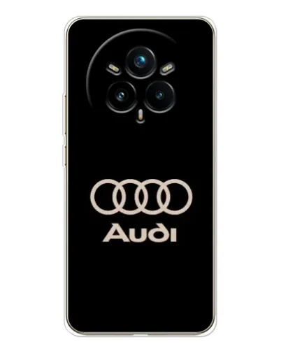 Чехол для Realme 14 Pro 5G с картинкой «Audi — золотой логотип» Чехол для Realme 14 Pro 5G с картинкой «Audi — золотой логотип»
