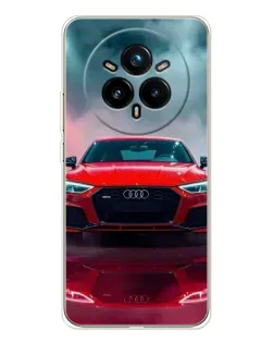 Чехол для Realme 14 Pro 5G с картинкой «Audi RS — красный стиль»