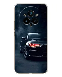 Чехол для Realme 14 Pro 5G с картинкой «Audi — хищный взгляд»