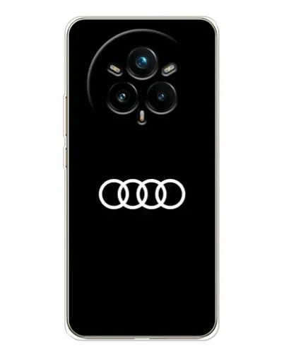 Чехол для Realme 14 Pro 5G с картинкой «Audi White Logo» Чехол для Realme 14 Pro 5G с картинкой «Audi White Logo»