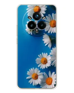 Чехол для Realme 14 Pro 5G с картинкой «Белоснежные маргаритки» Чехол для Realme 14 Pro 5G с картинкой «Белоснежные маргаритки»