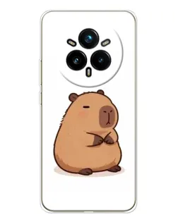 Чохол для Realme 14 Pro 5G з картинкою «Товстенька капібара»