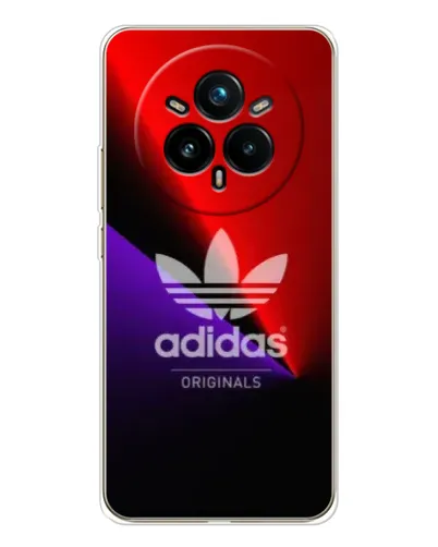 Чехол для Realme 14 Pro Plus с картинкой «Adidas Red Neon» Чехол для Realme 14 Pro Plus с картинкой «Adidas Red Neon»