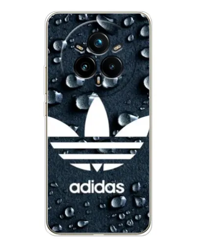 Чехол для Realme 14 Pro Plus с картинкой «Adidas Trefoil Blue» Чехол для Realme 14 Pro Plus с картинкой «Adidas Trefoil Blue»