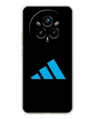 Чехол для Realme 14 Pro Plus с картинкой «Adidas Cyan Logo» Чехол для Realme 14 Pro Plus с картинкой «Adidas Cyan Logo»