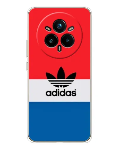Чехол для Realme 14 Pro Plus с картинкой «Ретро блоки Adidas» Чехол для Realme 14 Pro Plus с картинкой «Ретро блоки Adidas»