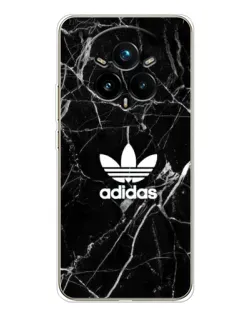 Чохол для Realme 14 Pro Plus з картинкою «Білий мармур Adidas» Чохол для Realme 14 Pro Plus з картинкою «Білий мармур Adidas»