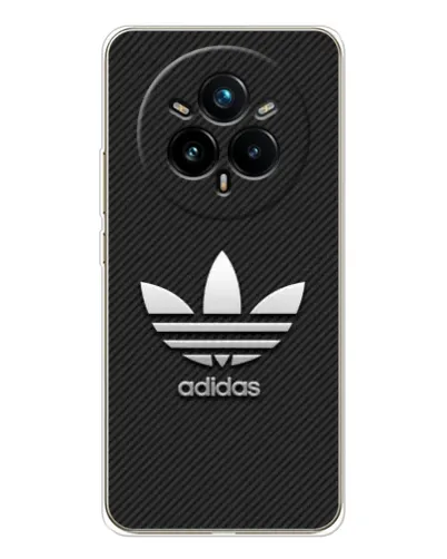 Чехол для Realme 14 Pro Plus с картинкой «Adidas Карбоновая текстура» Чехол для Realme 14 Pro Plus с картинкой «Adidas Карбоновая текстура»