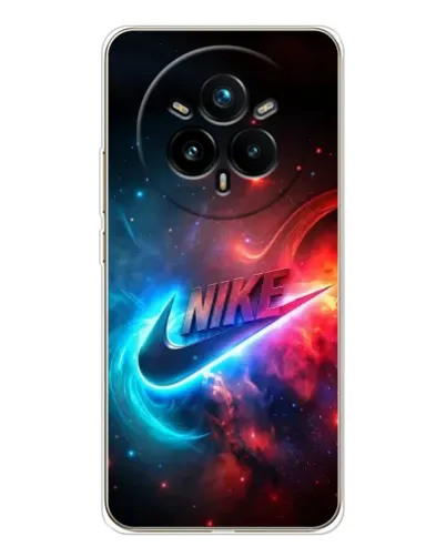 Чехол для Realme 14 Pro Plus с картинкой «Огненный логотип Nike» Чехол для Realme 14 Pro Plus с картинкой «Огненный логотип Nike»