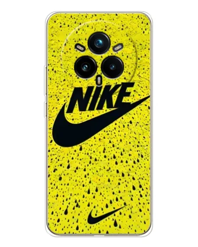 Чехол для Realme 14 Pro Plus с картинкой «Желтый текстурный Nike» Чехол для Realme 14 Pro Plus с картинкой «Желтый текстурный Nike»