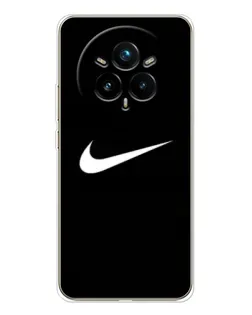 Чехол для Realme 14 Pro Plus с картинкой «Минималистический Найк» Чехол для Realme 14 Pro Plus с картинкой «Минималистический Найк»