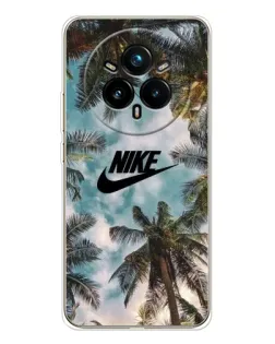 Чехол для Realme 14 Pro Plus с картинкой «Тропический принт Nike» Чехол для Realme 14 Pro Plus с картинкой «Тропический принт Nike»
