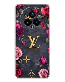 Чохол для Realme 14 Pro Plus з картинкою «Квітковий Louis Vuitton» Чохол для Realme 14 Pro Plus з картинкою «Квітковий Louis Vuitton»