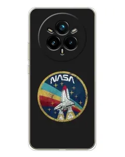 Чохол для Realme 14 Pro Plus з картинкою «NASA — емблема місії» Чохол для Realme 14 Pro Plus з картинкою «NASA — емблема місії»