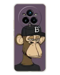 Чехол для Realme 14 Pro Plus с картинкой «Bored Ape в кепке» Чехол для Realme 14 Pro Plus с картинкой «Bored Ape в кепке»